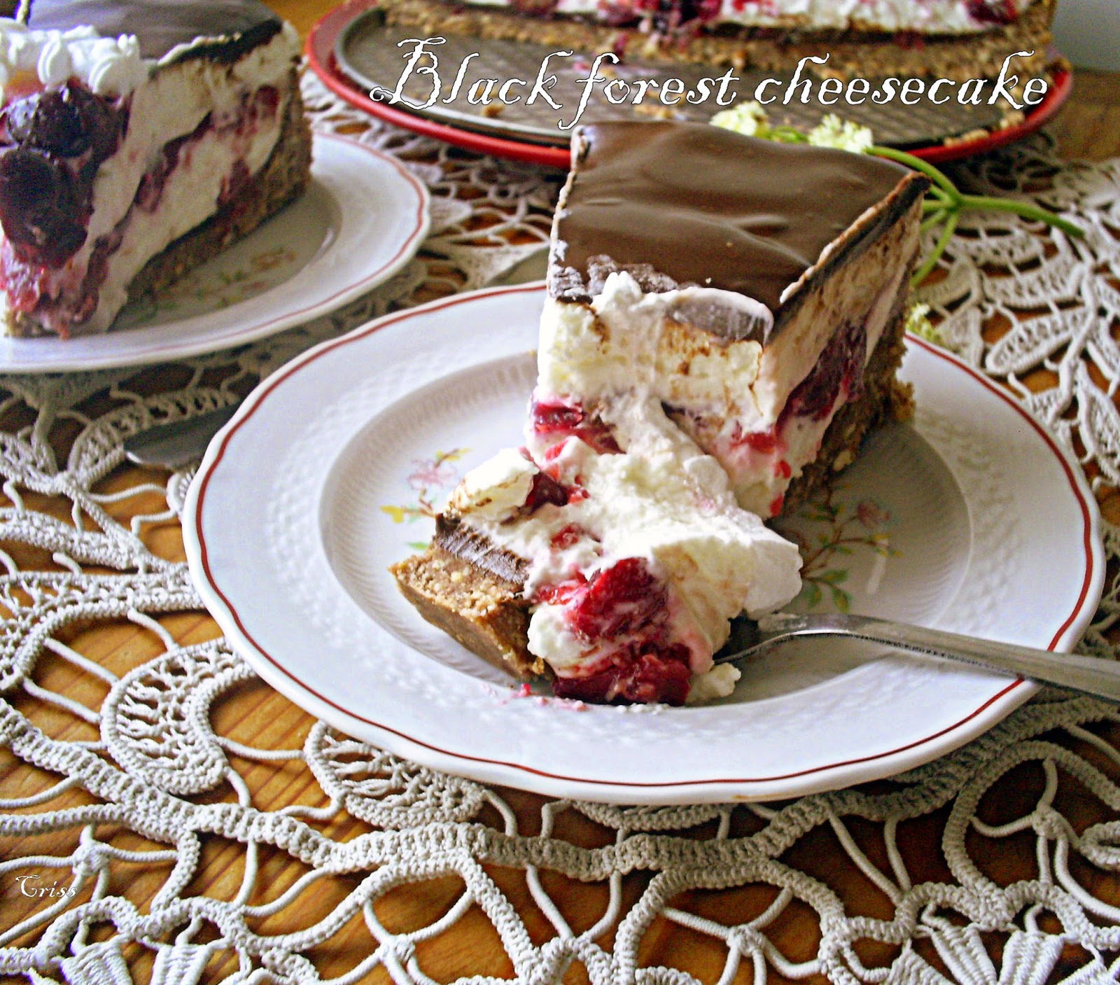 Black Forest Cheesecake