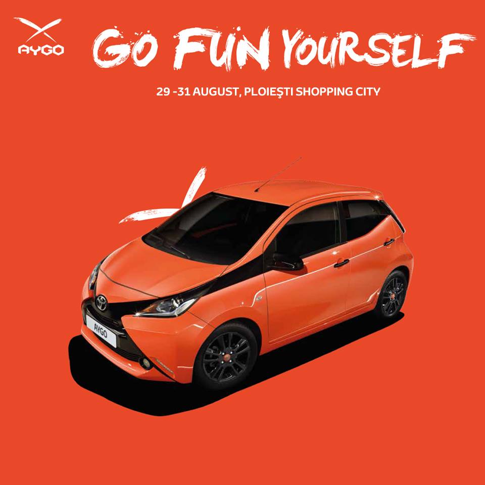 Go Fun Yourself by Toyota Romania la Ploiesti Shopping City - Weekend dedicat pasionatilor de automobile 