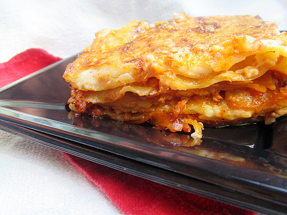 Lasagna cu ton