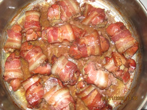 Ficatei in bacon