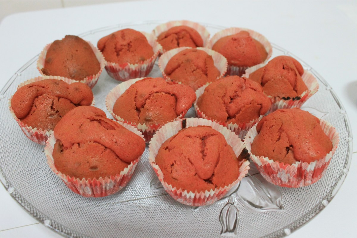 Cupcackes red velvet