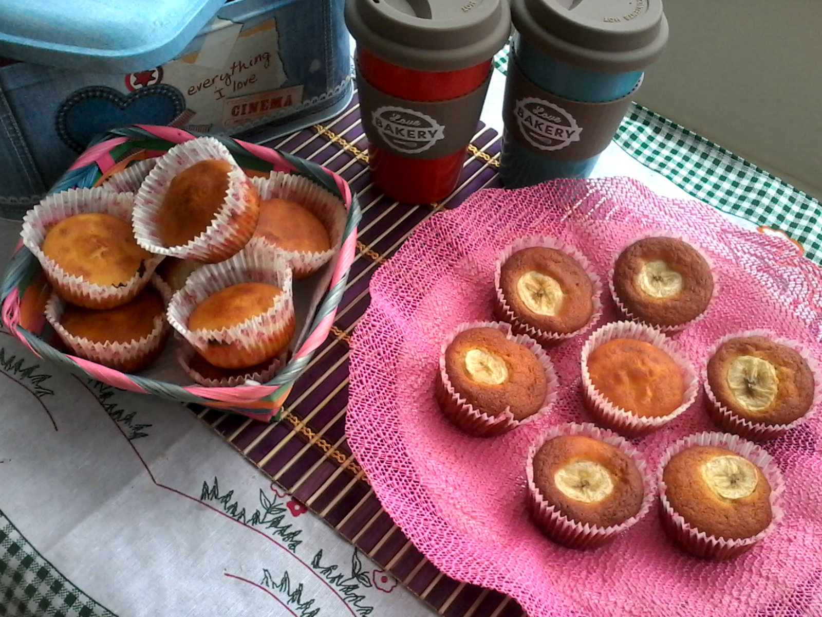 Muffins fara gluten