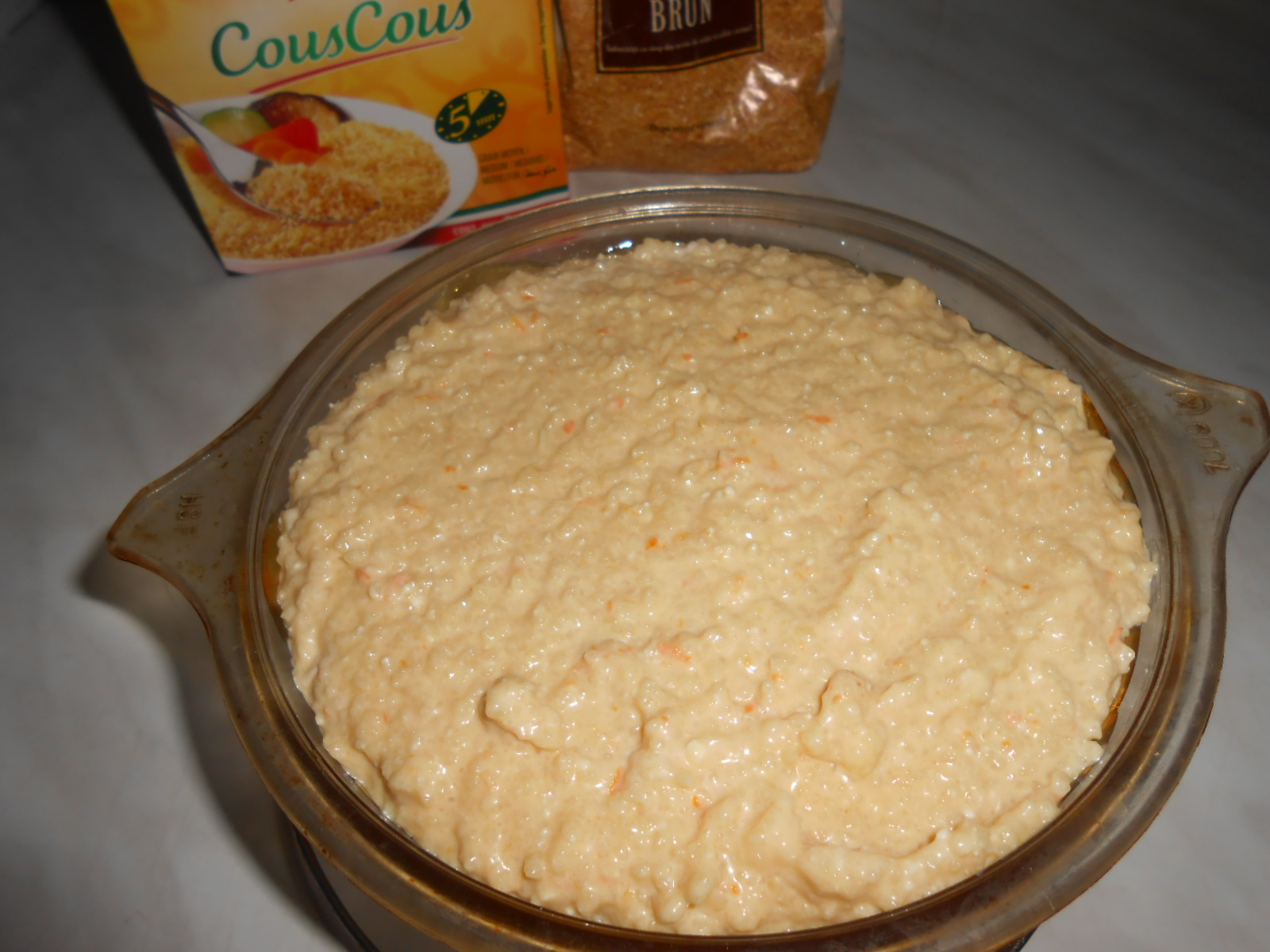 Budinca de cous cous