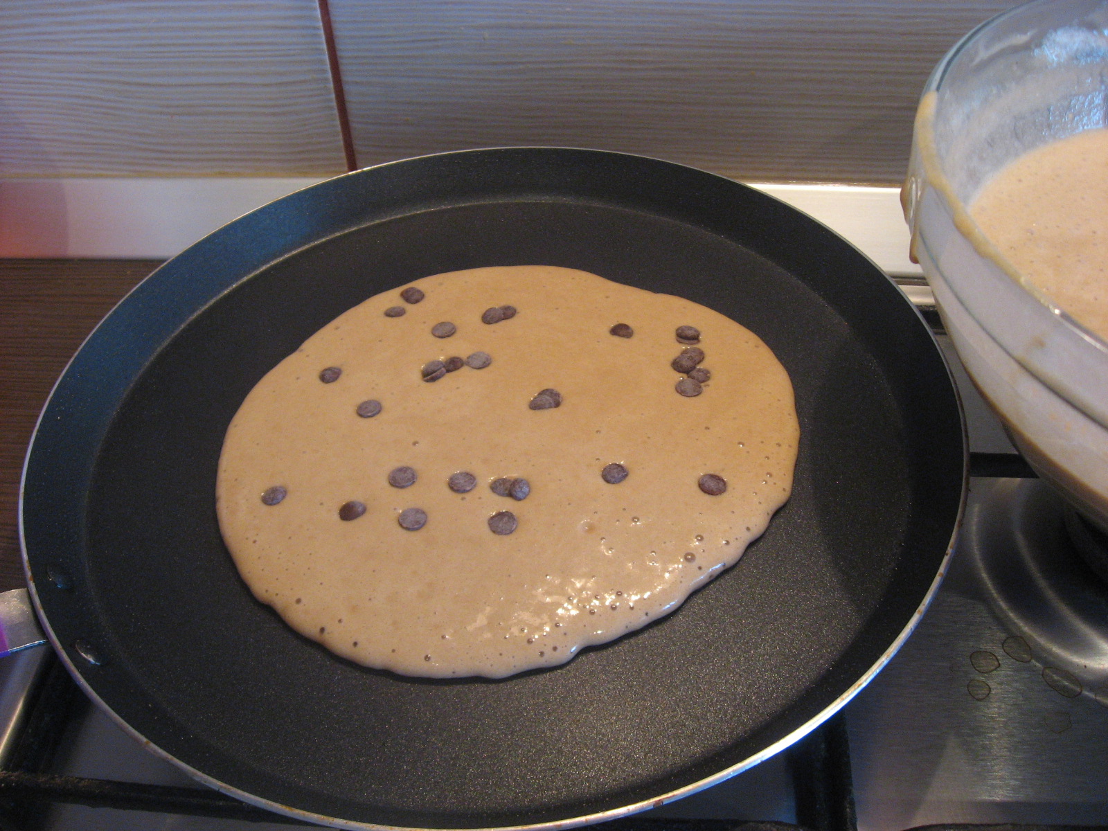 Pancakes cu pudra de roscove