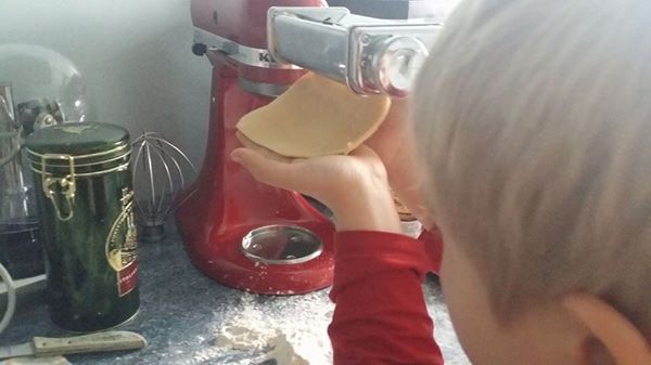 Foi de lasagne de casa - cu Kitchenaid