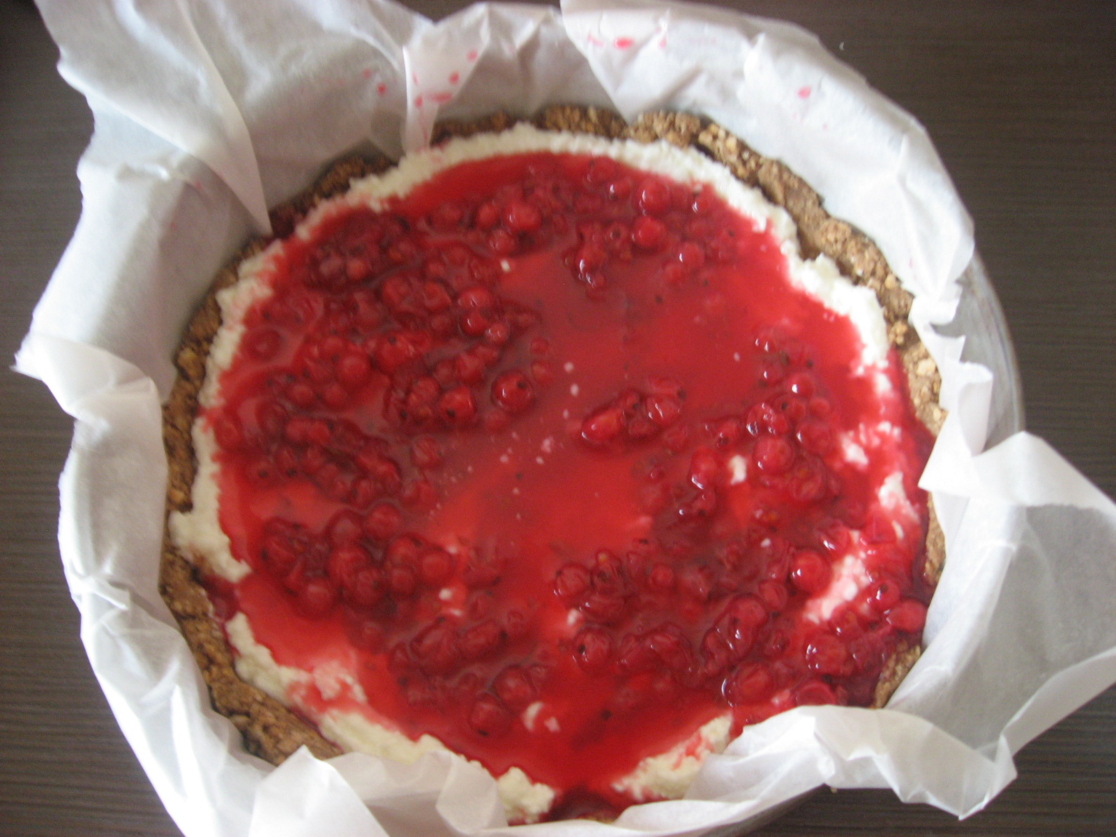 Cheesecake cu jeleu de fructe