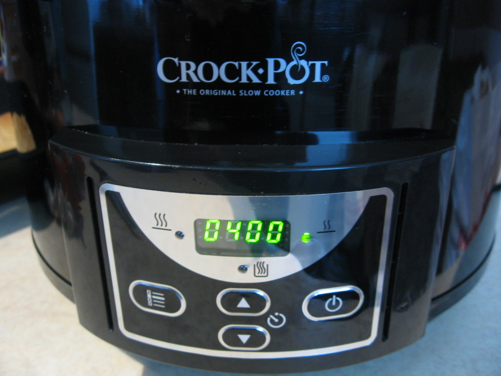 Tocana de legume cu carne de porc la slow cooker Crock-Pot