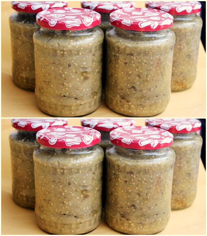 Conserva de salata de vinete
