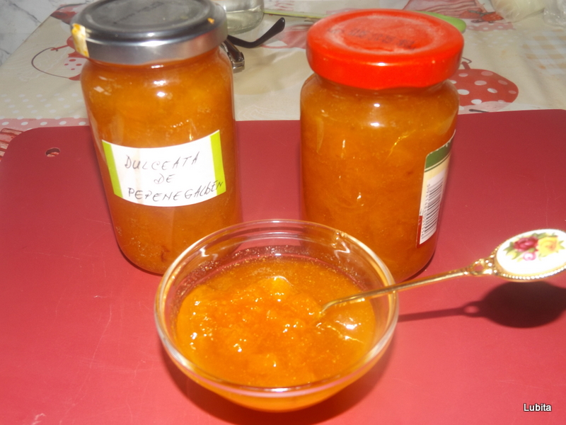 Dulceata de pepene galben