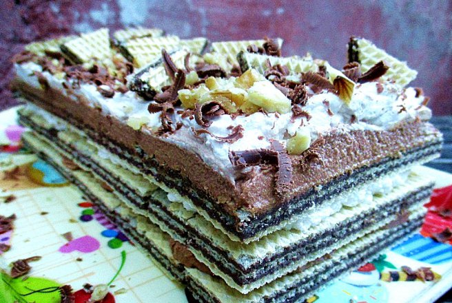 Wafers cake