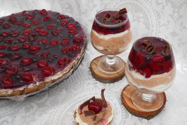 Cheesecake cu ciocolata