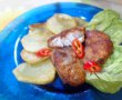 Salau in ou cu condimente grecesti si cartofi prajiti-12