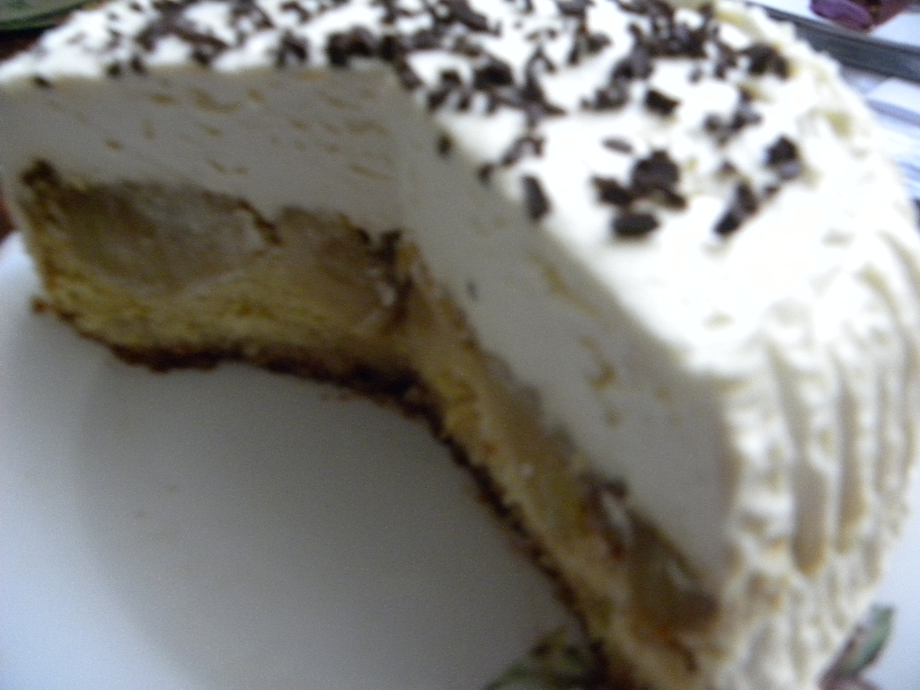 Tort de mere cu crema de mascarpone