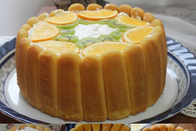 Reteta de Tort diplomat - un dulce festiv si gustos