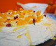 Pavlova cu orange curd, frisca, portocale si kaki-8