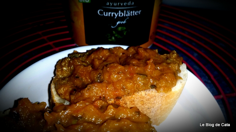 Curry de vinete in sos dulce acrisor de rosii