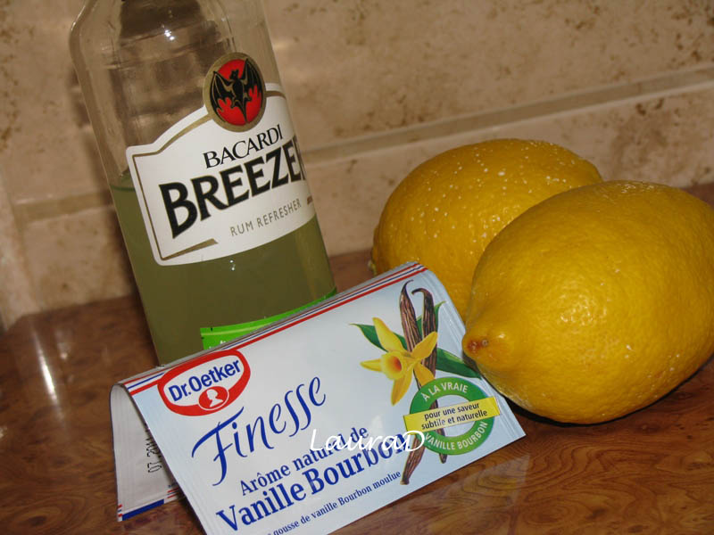 Sorbet de lamaie aromat