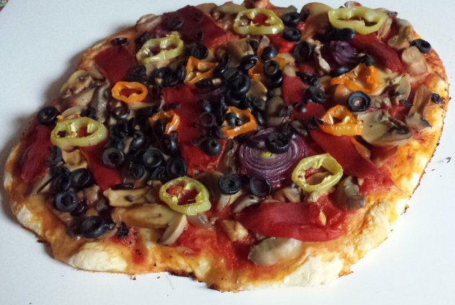 Pizza vegetariana