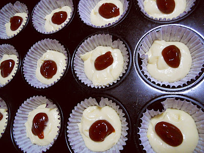 Cupcakes cu crema de vanilie