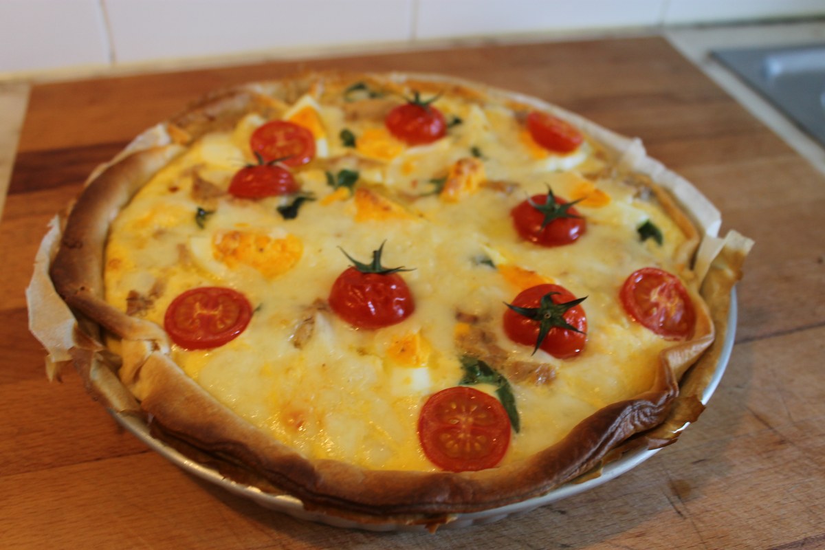 Quiche de ton si legume