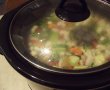 Ciorba de fasole verde si dovlecei la slow cooker Crock-Pot 4,7 L-2