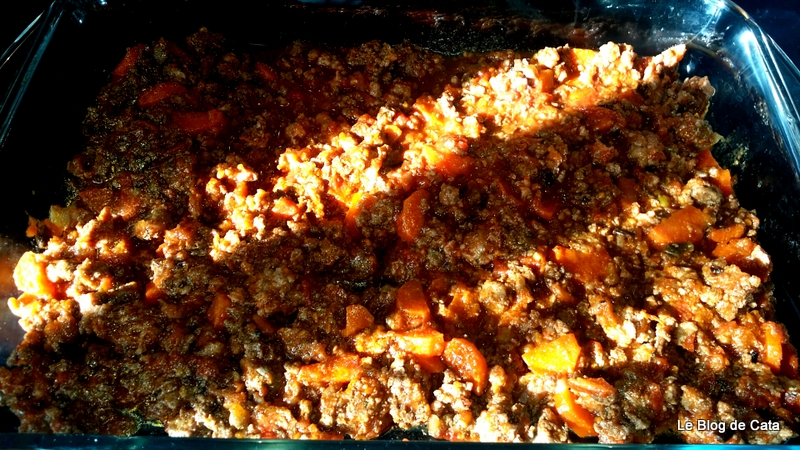 Gratin de cartofi cu carne