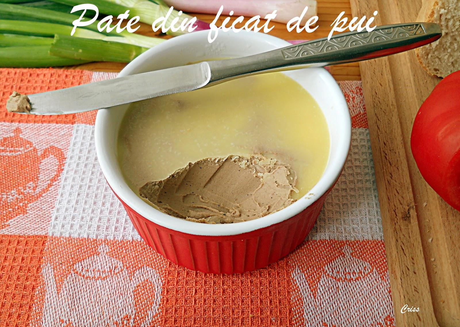 Pate din ficat de pui