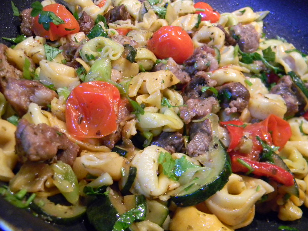 Tortellini cu carne de porc