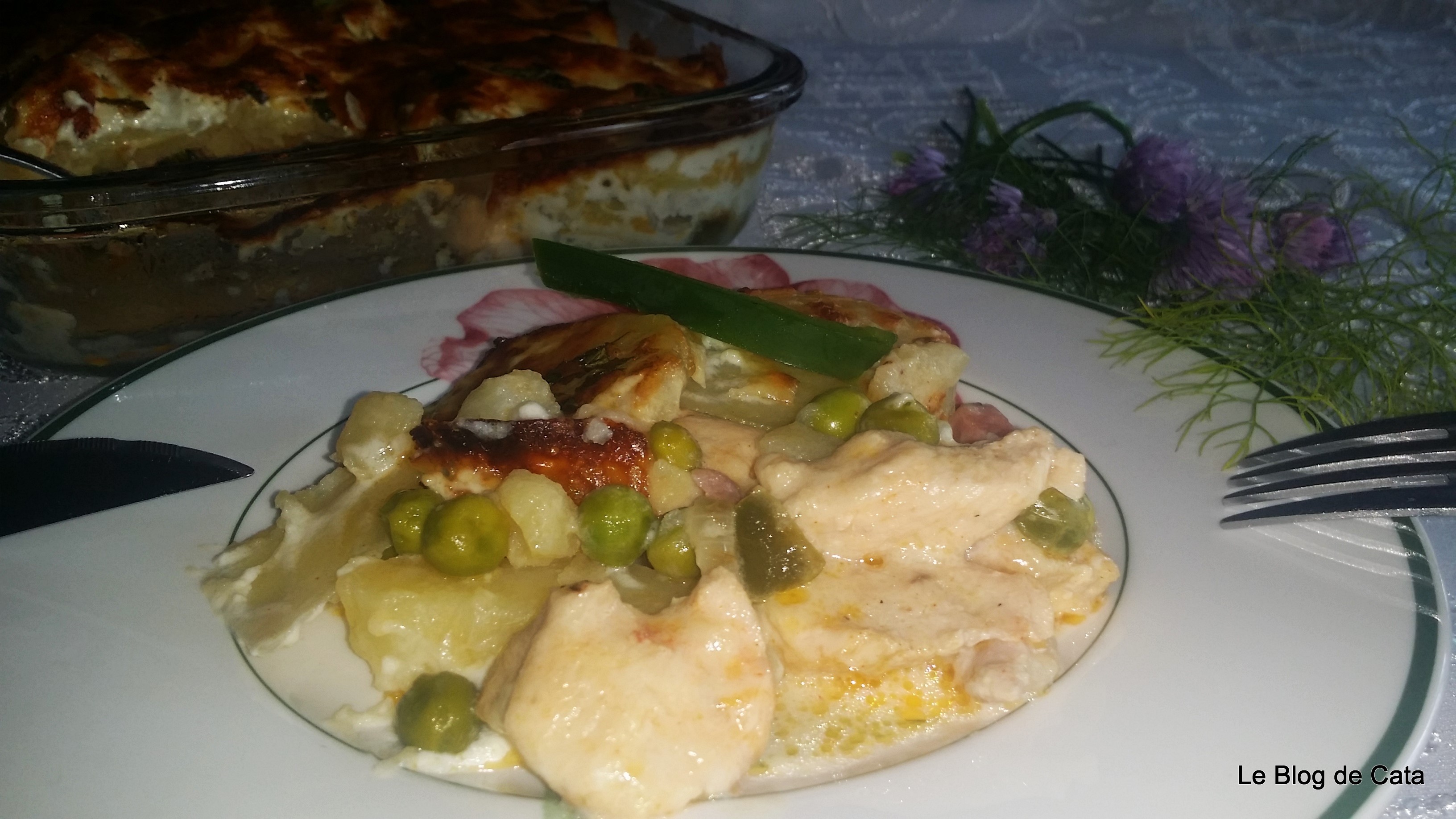 Pastel de Pollo -Gratin de pui argentinien