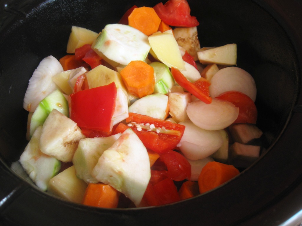 Ghiveci de legume la slow cooker Crock-Pot