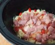 Varza dulce cu carnati si carne de porc la slow cooker Crock-Pot-5