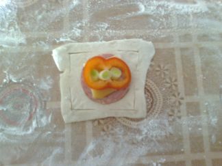 Floricele mini-pizza