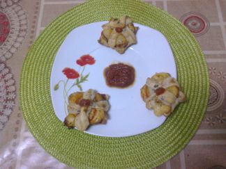 Floricele mini-pizza