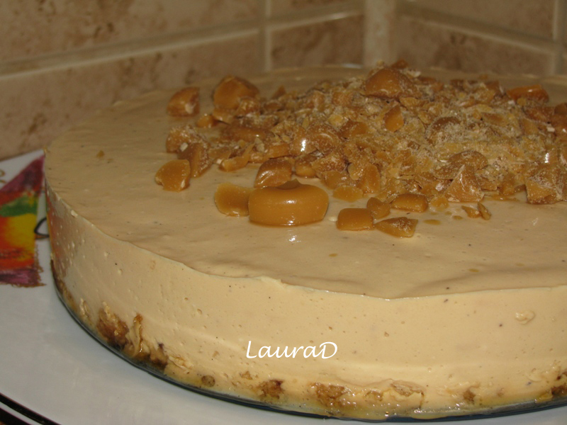 Caramel cheesecake