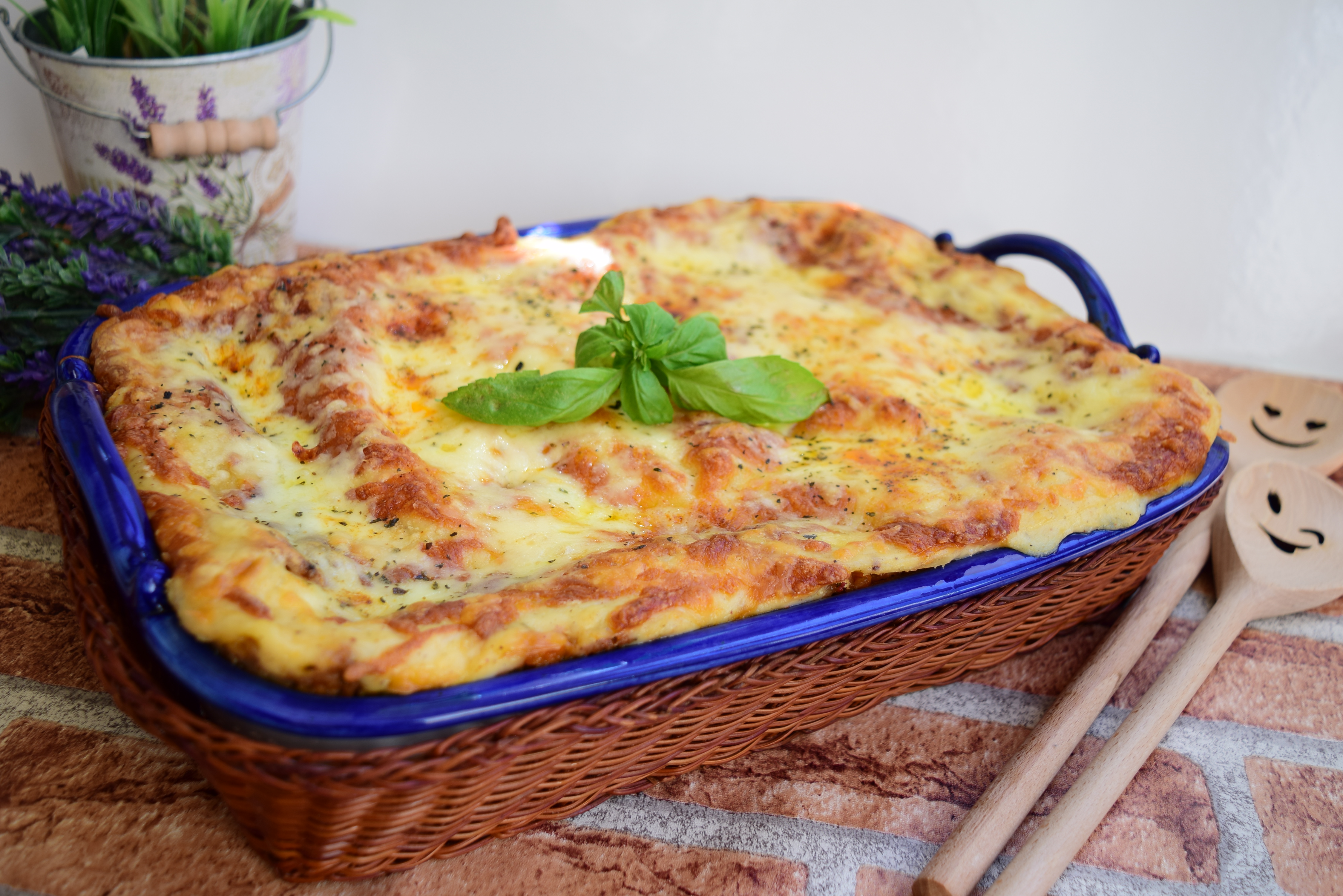 Lasagna cu carne de vitel