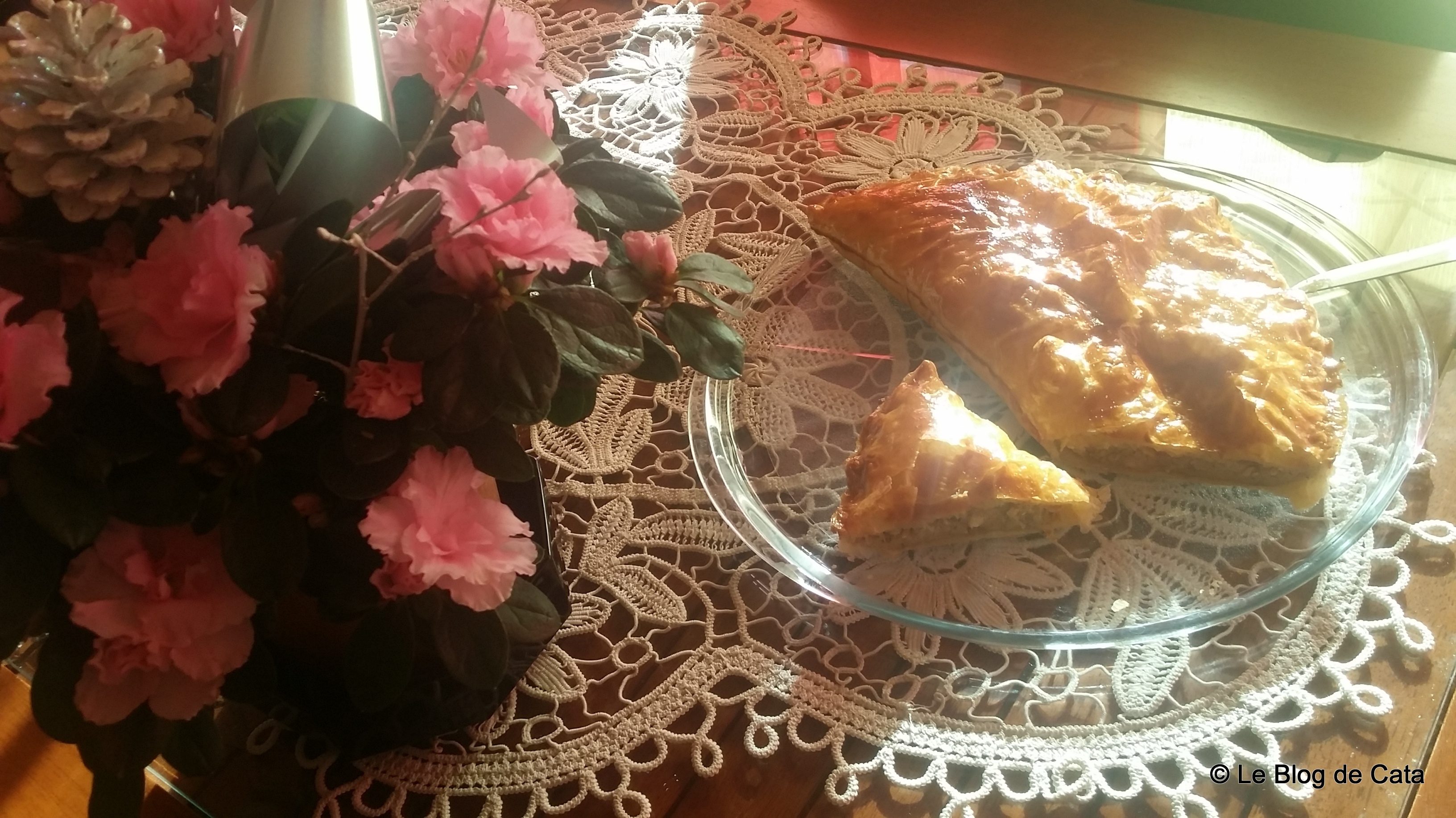 Placinta pralinata - Galette de rois