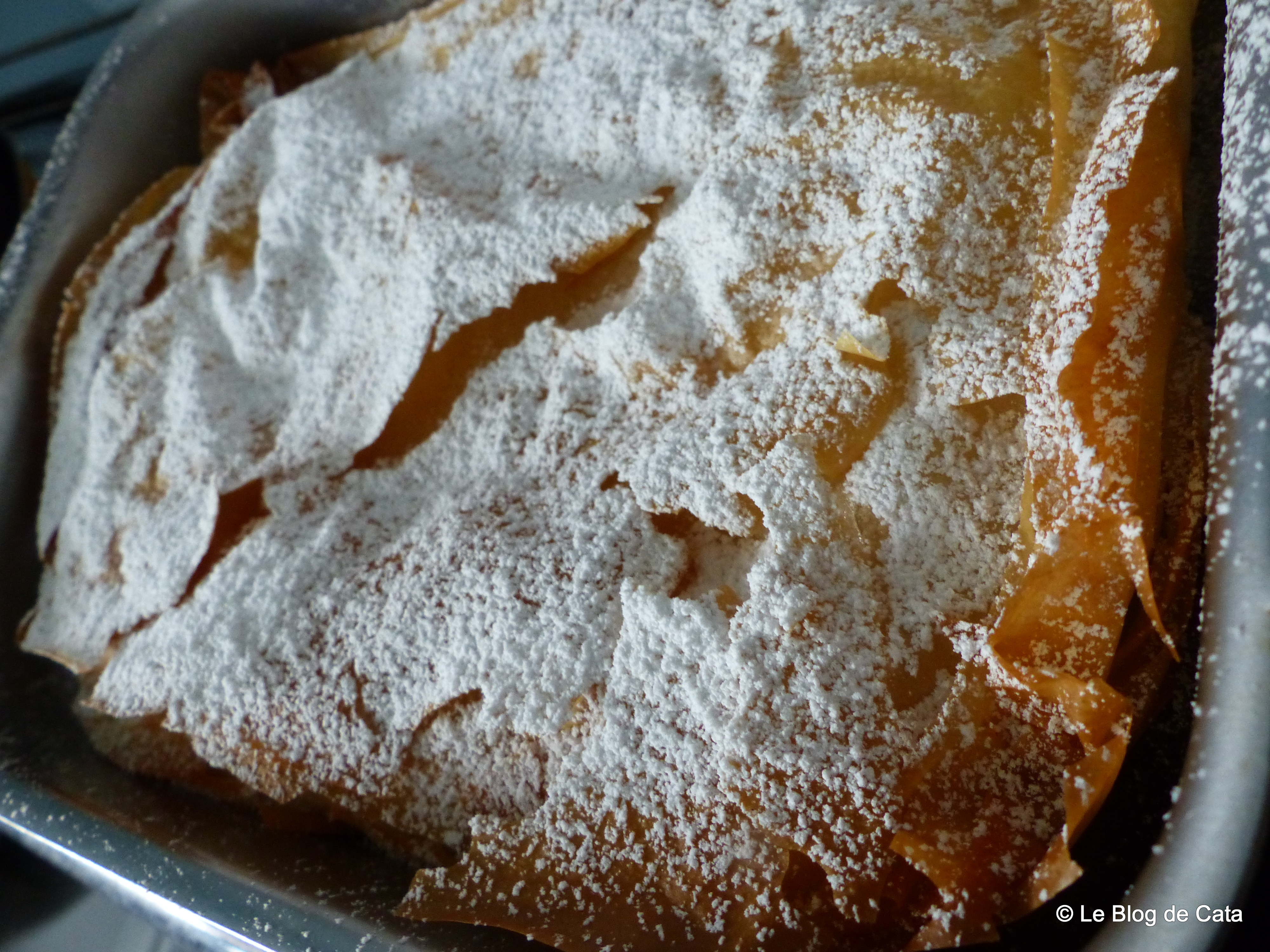 Desert placinta greceasca- Bougatsa