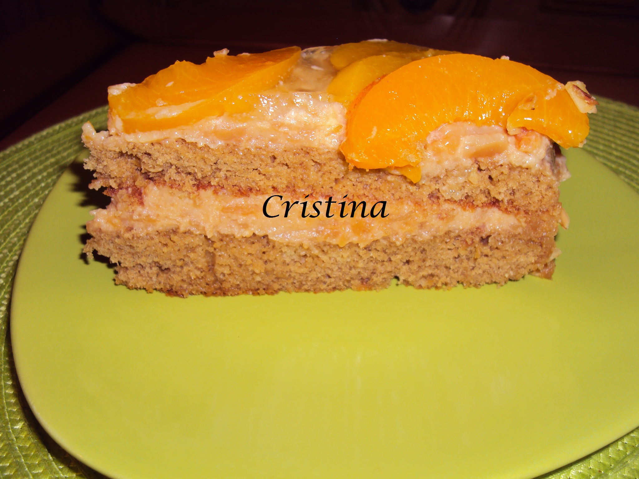 Desert tort cu crema de caramel