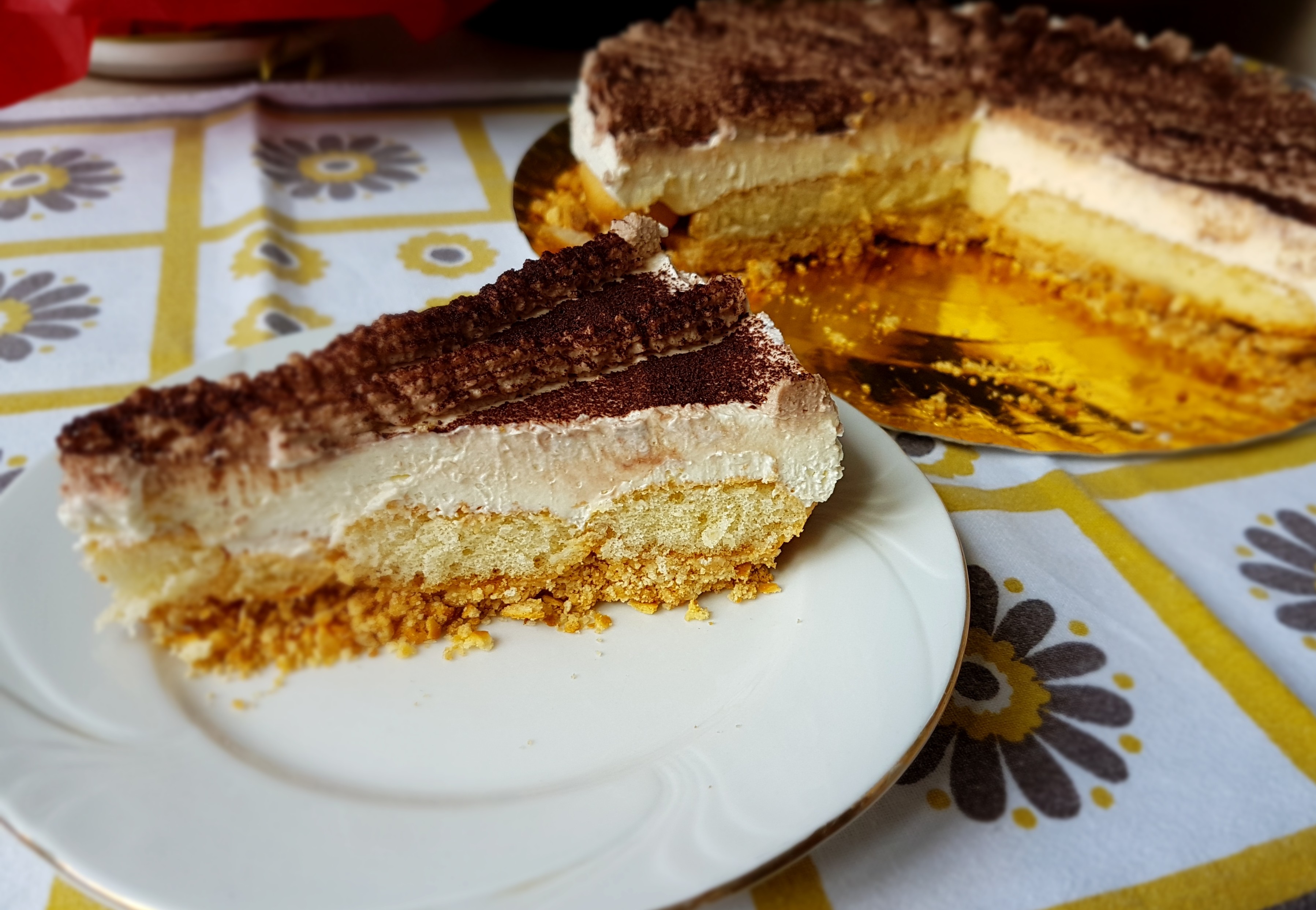 Desert cheesecake Tiramisu reteta