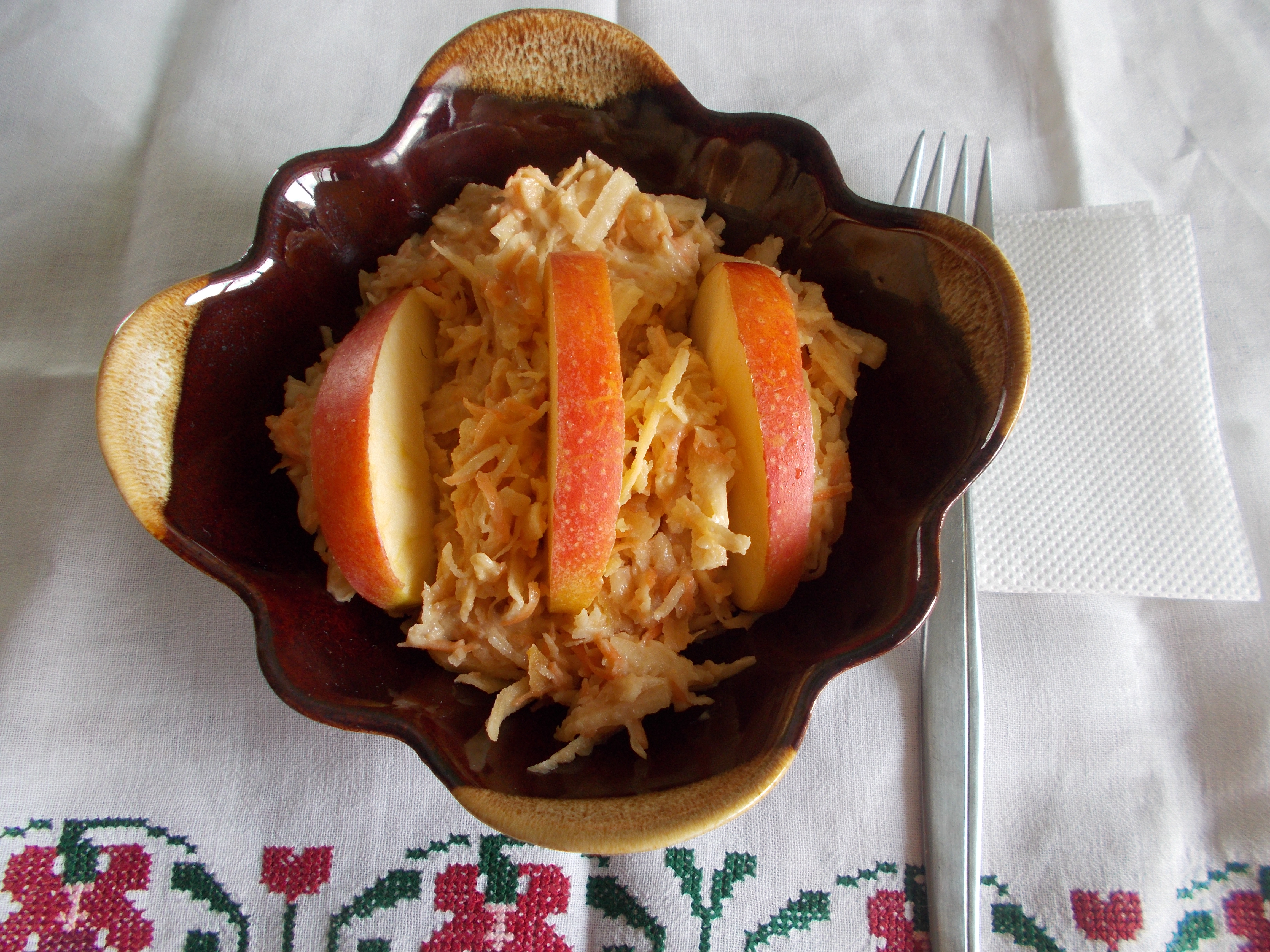 Salata de telina cu maioneza