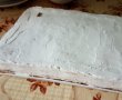 Desert tort cu crema de ciocolata, crema de mascarpone si jeleu de visine-10