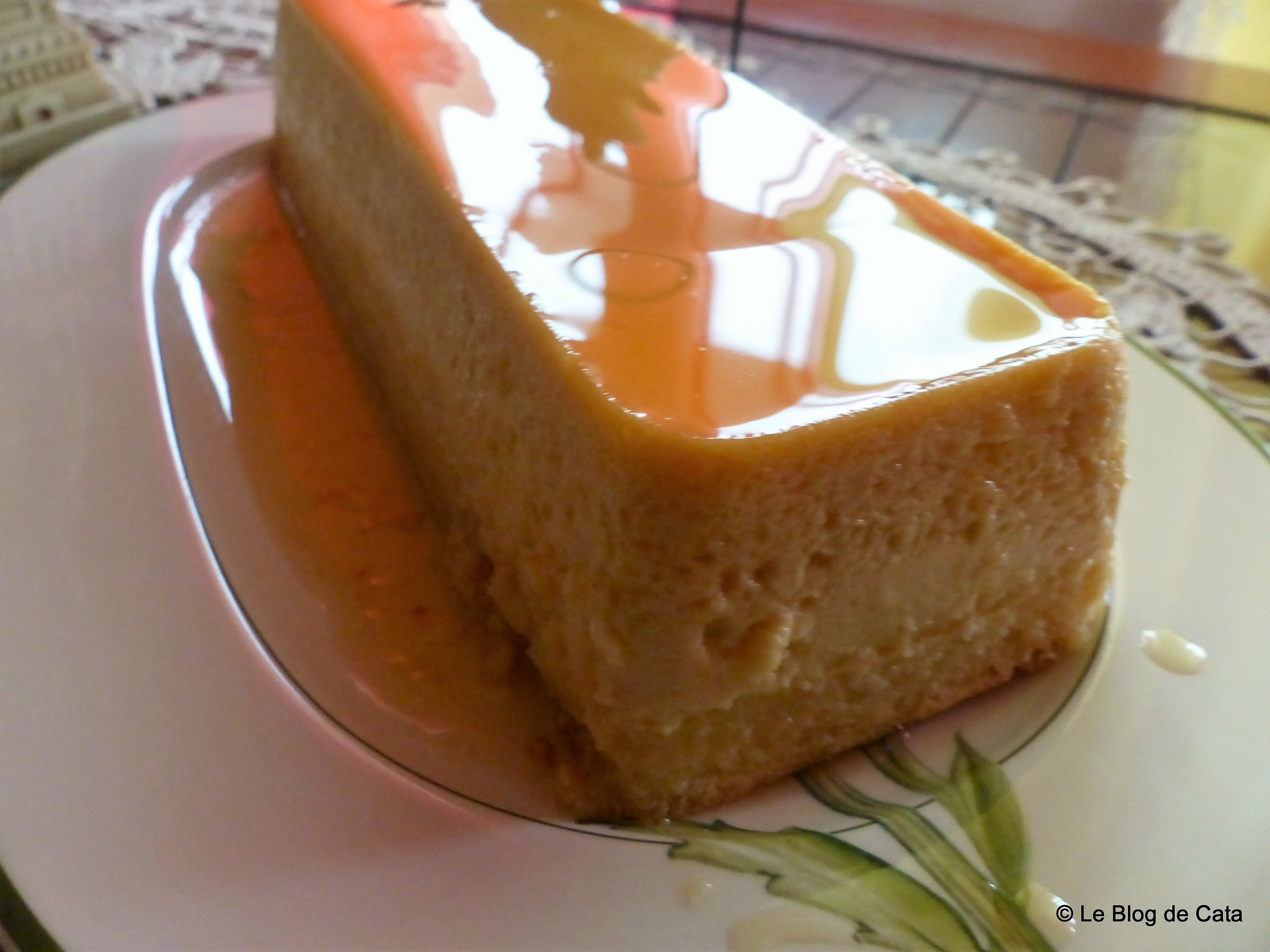 Desert flan cu nuca de cocos