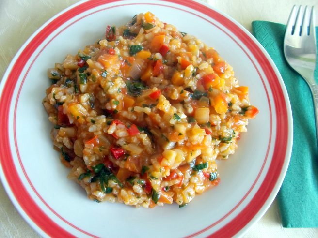 Pilaf cu legume