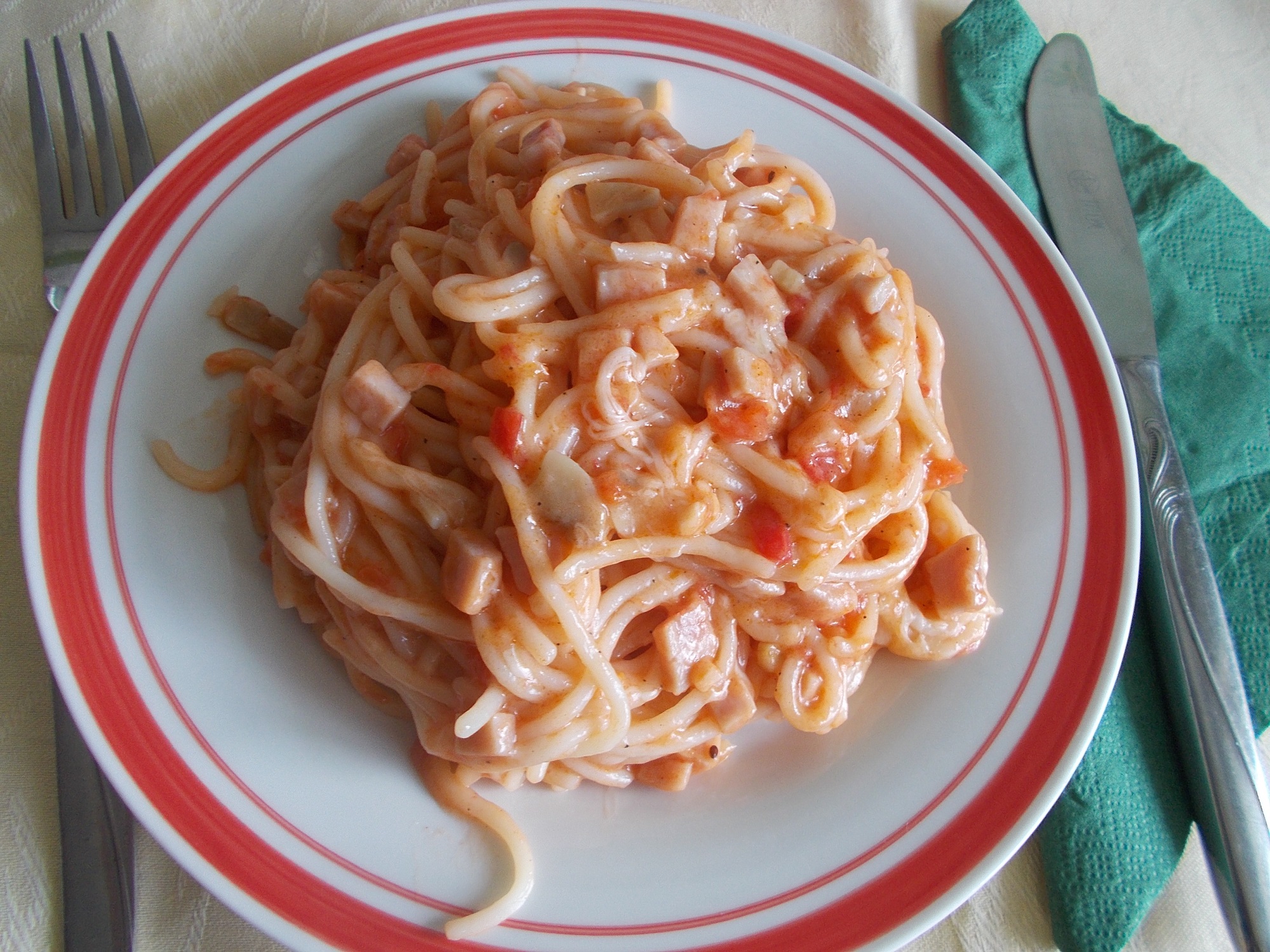 Spaghete milaneze