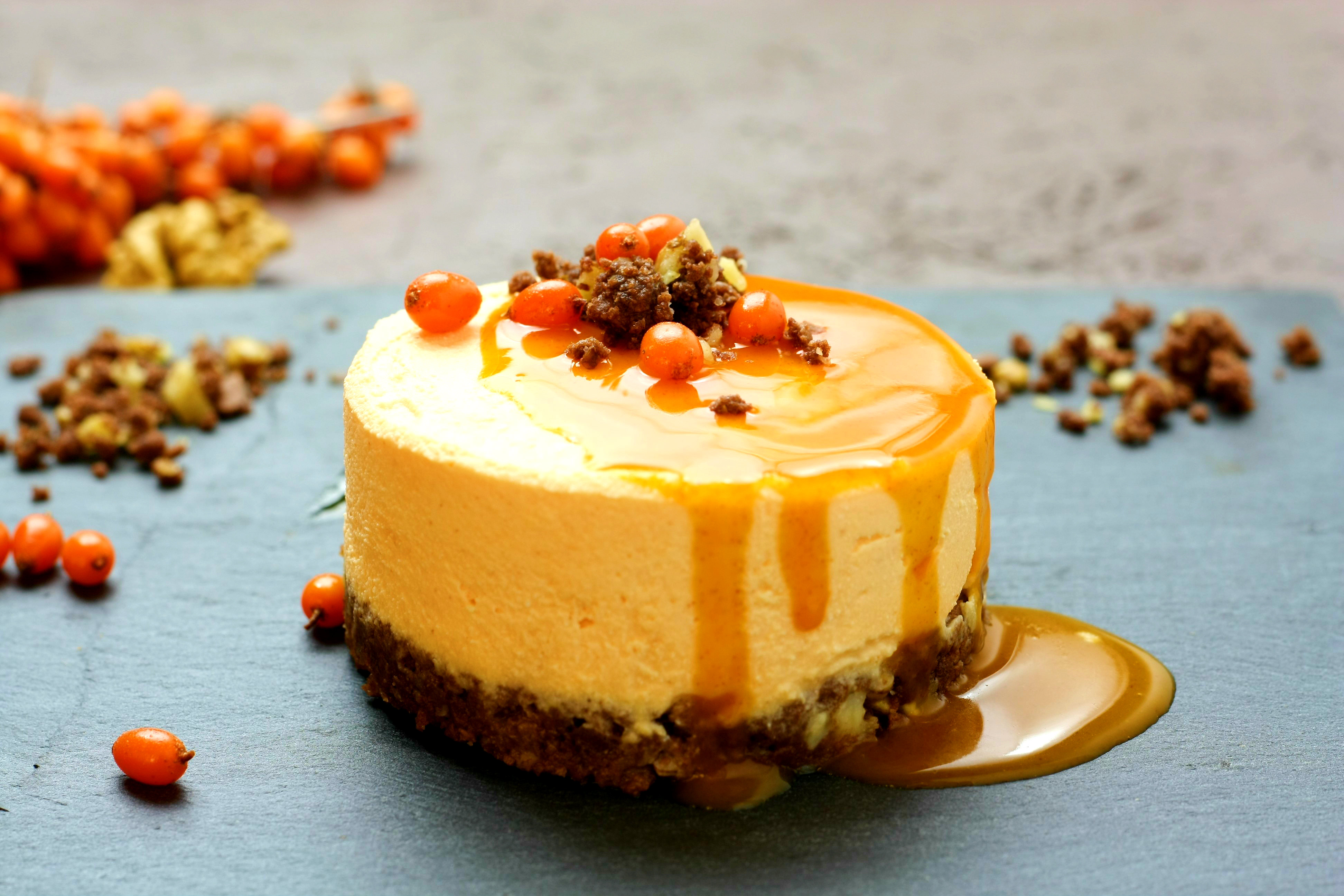 Desert cheesecake cu catina