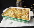 Farfalle cu pui si ciuperci, gratinate-6