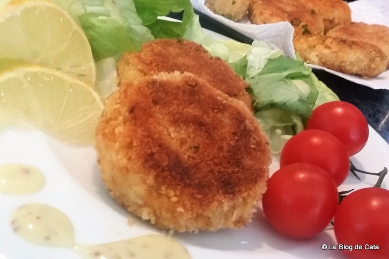 Chiftele din crab / Crab cake