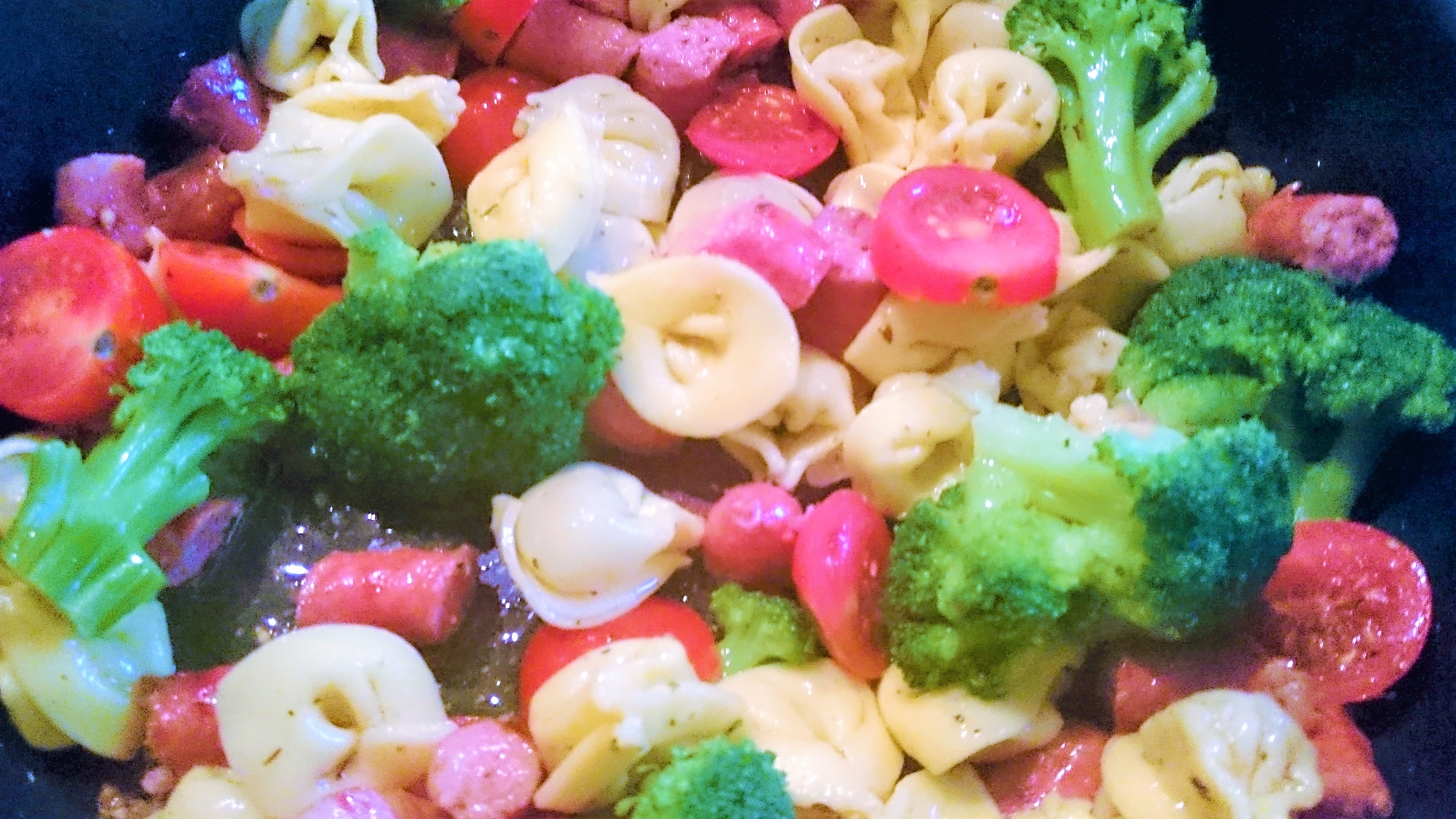 Tortellini cu broccoli