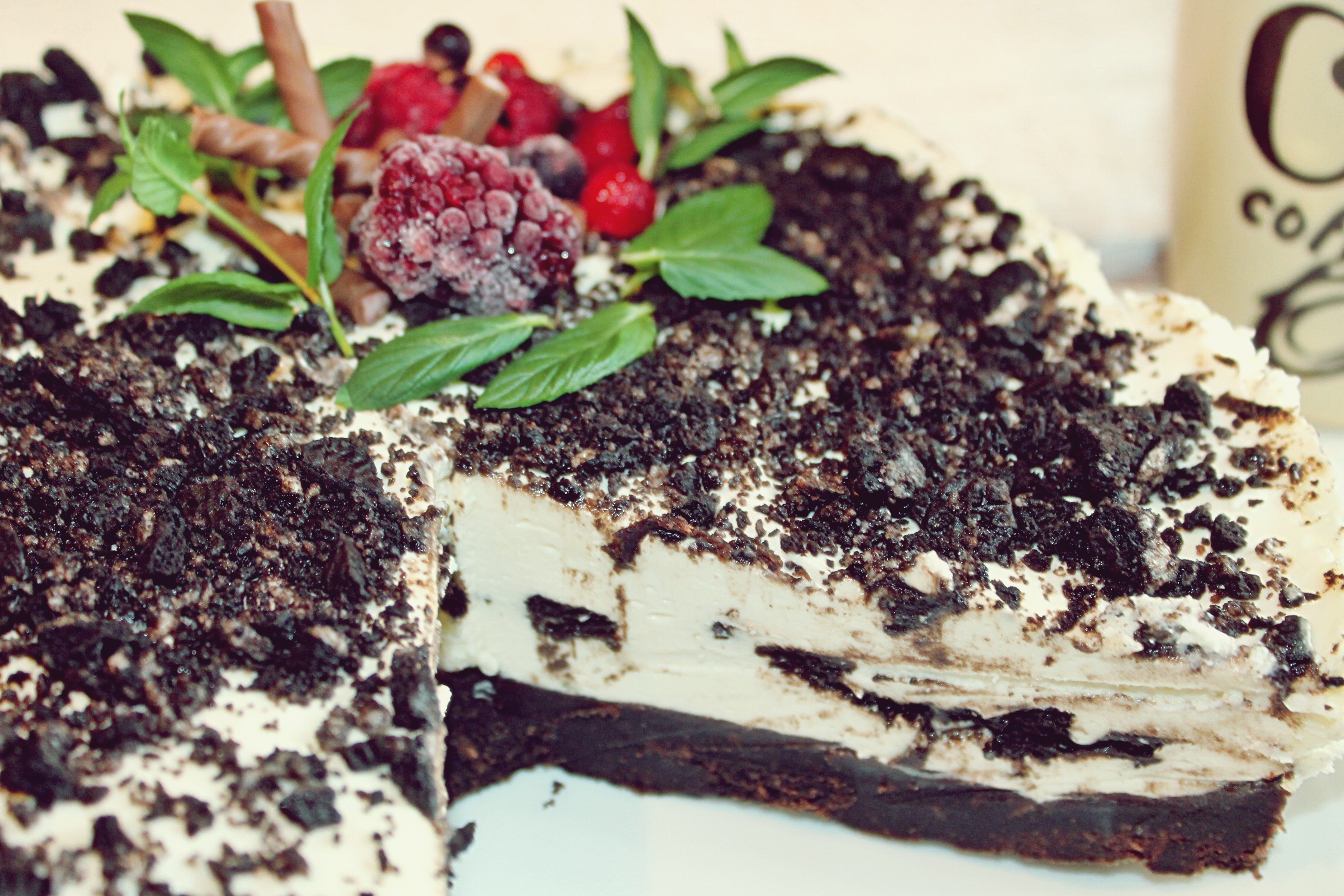 Desert cheescake cu Oreo