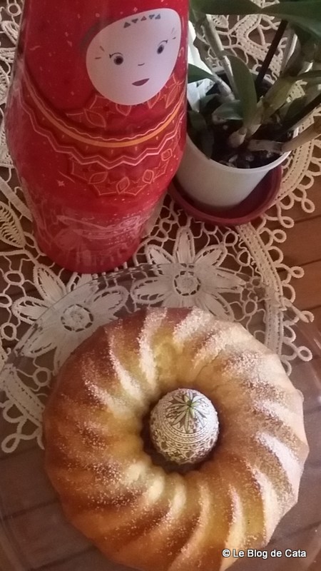 Desert babka cu lamaie- prajitura traditionala poloneza